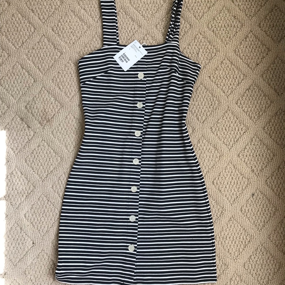 Striped Bodycon Dress